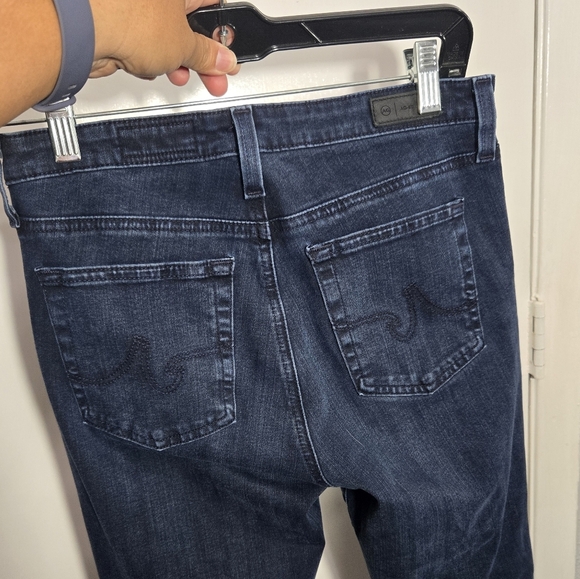 AG Jeans Prima Ankle Cigarette Leg Dark Wash Jeans Sz 27 contour 360 - Picture 11 of 14